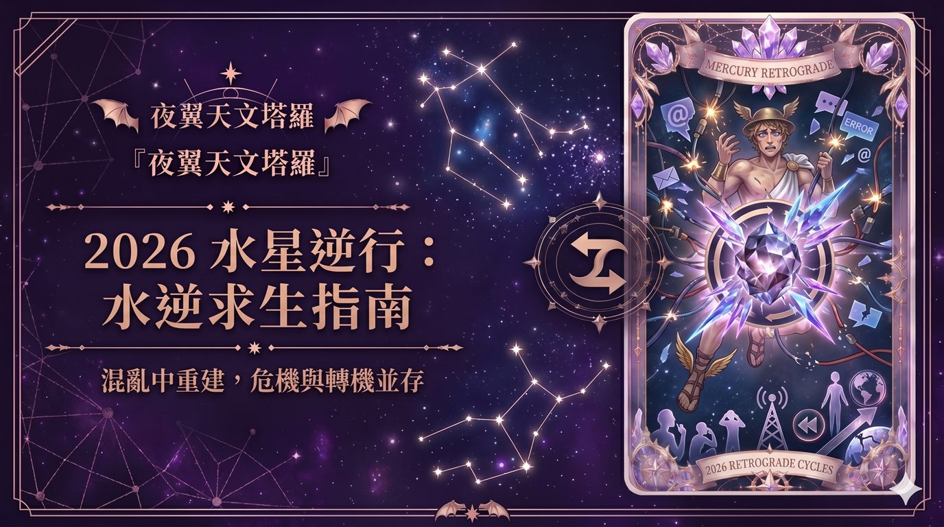 2026 水星逆行星象封面