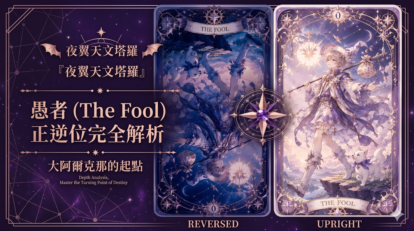 愚者塔羅牌正逆位解析封面