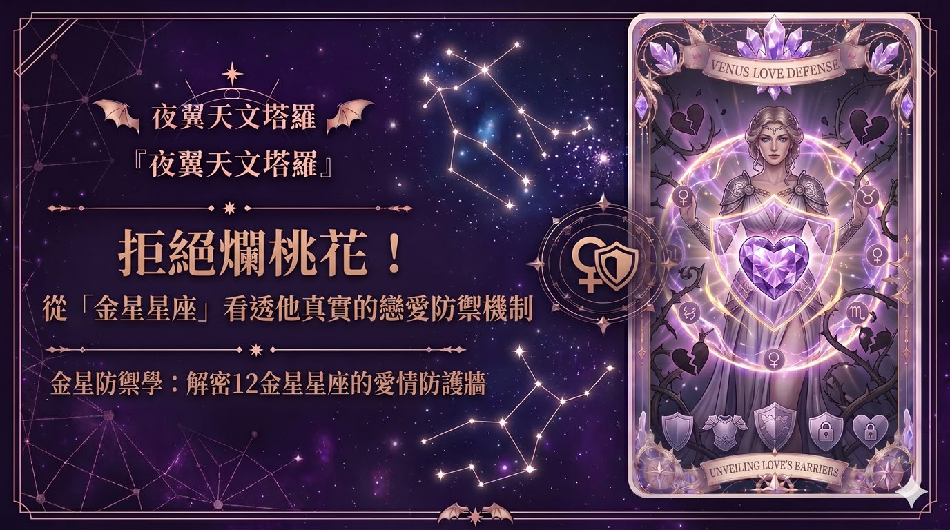 金星星座與戀愛風格封面